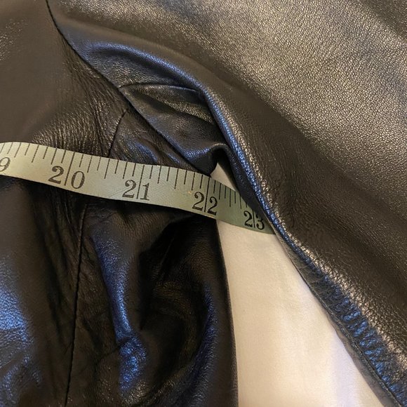 Coach 1941 black leather coat - XL - Picture 3 of 6